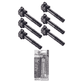 thumbnail image 1 of Set of 6 Ignition Coils and Permatex 22058 Dielectric Tune-Up Grease Compatible with 2004 Mitsubishi Endeavor 3.8L V6 3797cc 230ci Replacement for UF481, 1 of 1