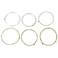 Set 6 Metal Strings for Acoustic Guitar 1 Meter 1M New