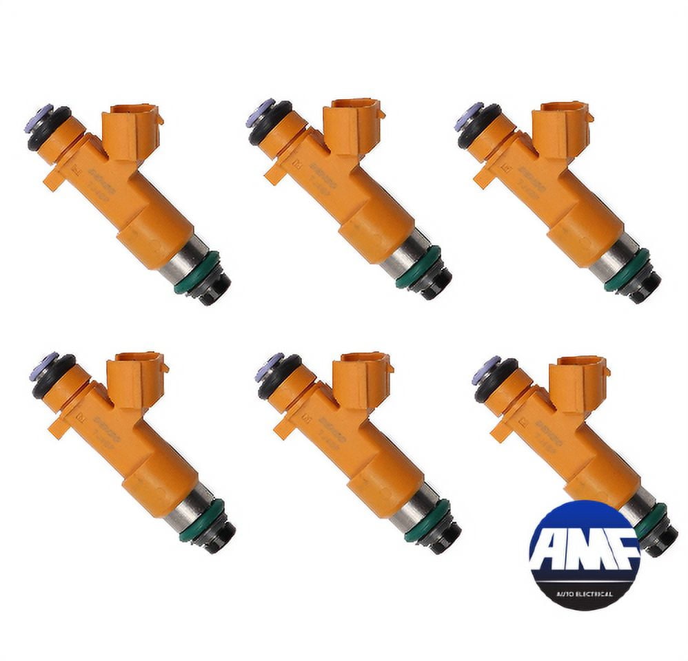 Set of 6 New OEM Fuel Injector for Nissan 370Z Infiniti QX70 QX50 FX37 FJ1016 Fits select