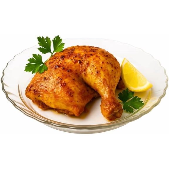 Set of 6 Round Clear Glass Plate, 8.78 Inch Vintage Embossed Dinnerware, Elegant Glass Dinnerware for Family Meals, Microwave and Dishwasher Safe, Perfect for Dining and Entertaining