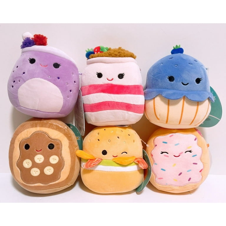 Squishmallows Breakfast Squad Set of 6, 5