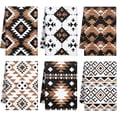 thumbnail image 1 of Set of 6 Western Aztec Kitchen Towels Vintage Themed Dish Towel Bathroom Decorative Rustic Cloths for Home Cooking Housewarming, 14 x 21 Inch, 1 of 3