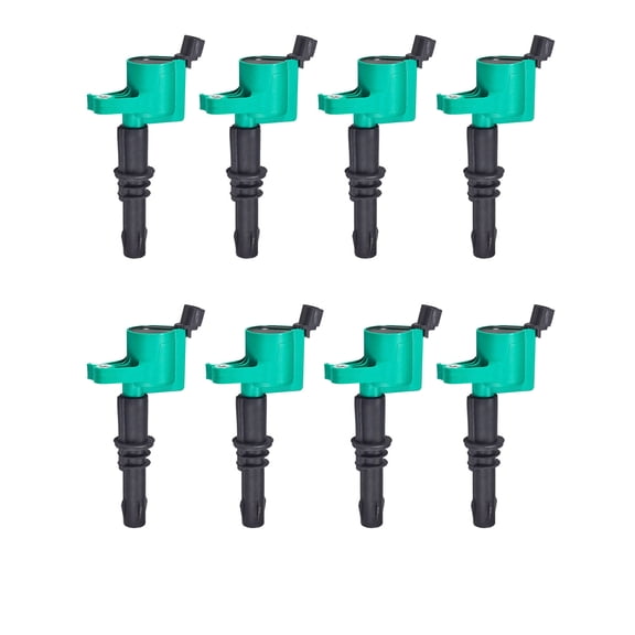 Set of 8 ISA Direct Ignition Coils Compatible with 2006- 2008 Ford Explorer 4.6L V8 2004-2008 Ford F-150 5.4L V8 2005-2009 Ford F-250 4.6L V8 2005-2008 Ford F-350 5.4L V8 Replacement for DG511 FD508