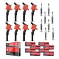 thumbnail image 1 of Set of 8 ISA Energy Ignition Coil and 8 Spark Plugs Compatible with 2008 2009 2010 Ford F-150 4.6L V8 Replacement for  FD503 SP509, 1 of 9
