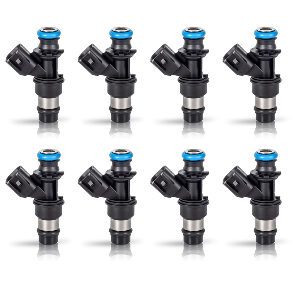 ISA Fuel Injector for FJ887 12580681 For Buick Cadillac Chevrolet GMC Hummer Saab Rainier Escalade Silverado Suburban Trailblazer Canyon Sierra Yukon H3T V8 6.0L 2005-2009 Set of 8