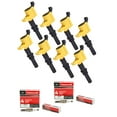 thumbnail image 1 of Set of 8 ISA Heavy Duty Ignition Coils and 8 Spark Plugs Compatible with 2007-2008 Ford Explorer Sport Trac 4.6L 281Cu. In. V8 Replacement for FD503 SP547, 1 of 4
