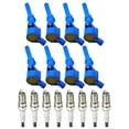 thumbnail image 1 of Set of 8 ISA High Performance Ignition Coils and ISA Spark Plugs Compatible with 2001 Ford Mustang GT Coupe 2-Door  4.6L V8 Replacement for DG508 FD503, 1 of 4