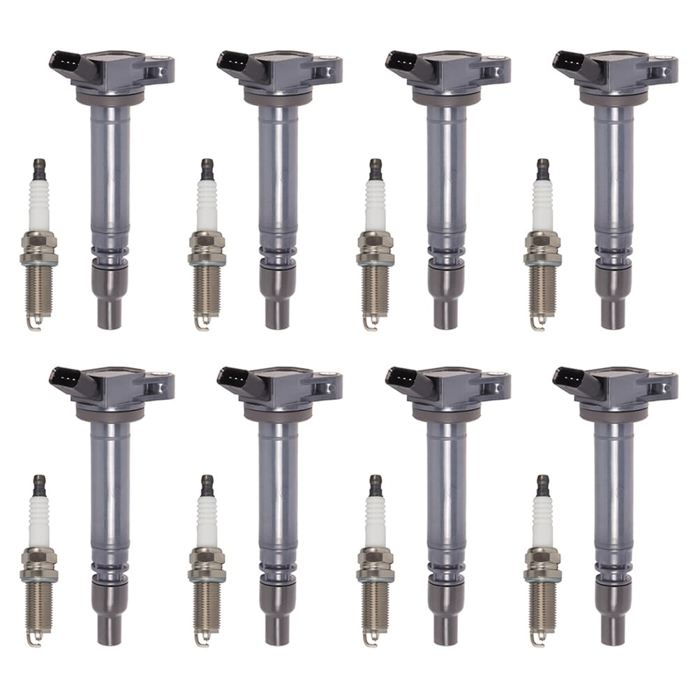 Set of 8 ISA Ignition Coil & 8 Iridium Spark Plug for 20062017 Lexus