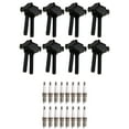thumbnail image 1 of Set of 8 ISA Ignition Coils + 16 Spark Plugs Compatible with 2009 Dodge Durango Limited Hybrid Sport Utility 4-Door 5.7L 345Cu. In. V8 Replacement for UF504, 1 of 4
