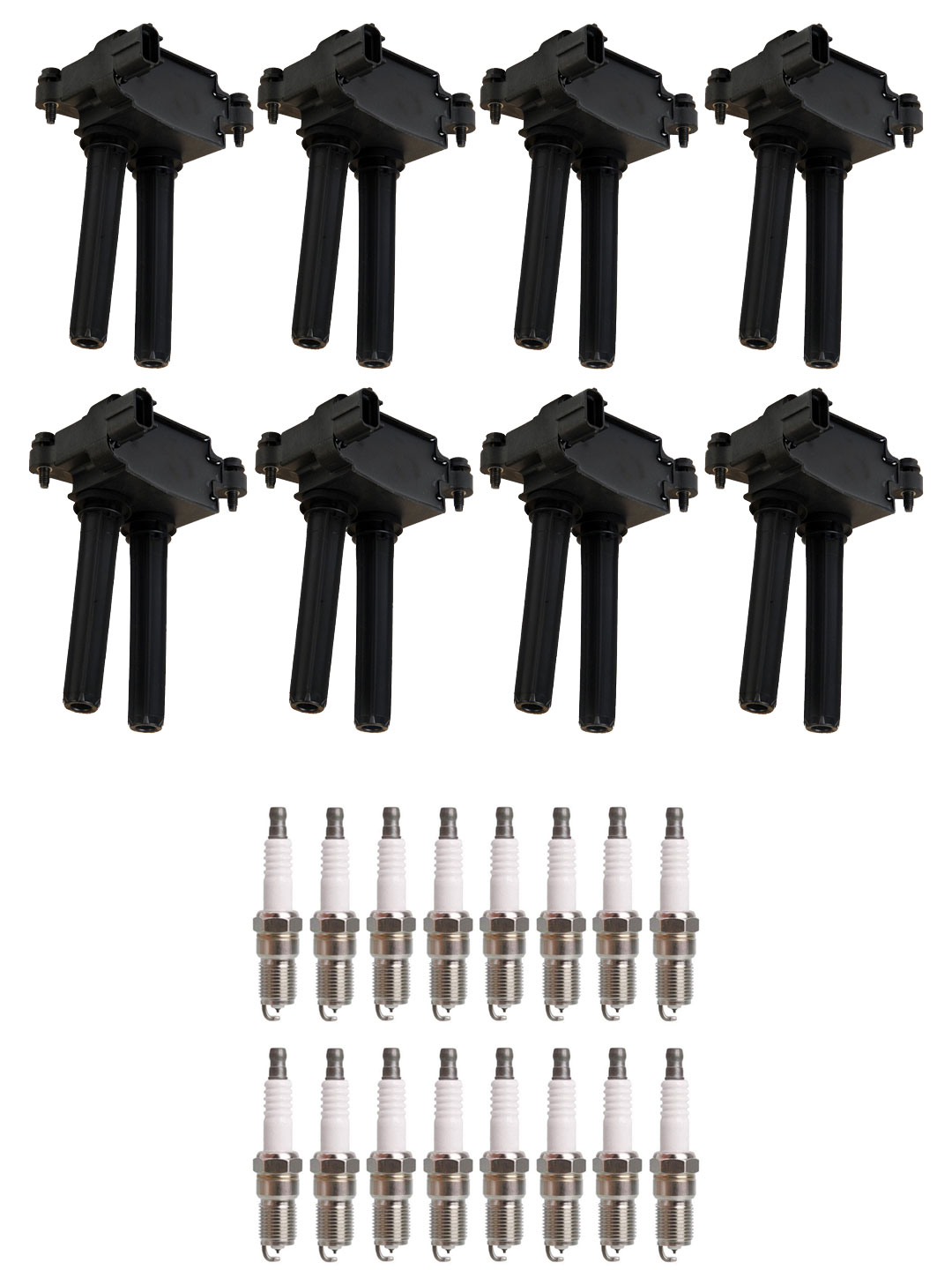 Denso 8-Piece Ignition Coil Set For Chrysler Dodge Jeep Mitsubishi 4.7L V8 Engines – BBNF-52221-8-1541276