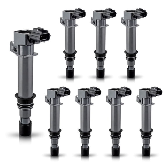 Set of 8 ISA Ignition Coil Pack For Dodge Ram 1500 4.7 Jeep Mitsubishi Dakota Durango Commander Grand Cherokee Raider 4.7L V8 Replacement for UF270
