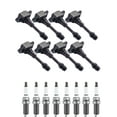 thumbnail image 1 of Set of 8 ISA Igntion Coils and 8 Autolite Spark Plugs replace for 2011-2015 Nissan Armada SL Sport Utility 4-Door 5.6L 5552CC V8 FLEX DOHC Naturally Aspirated Compatible with UF551, 1 of 4