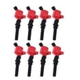 thumbnail interactive-video image 1 of Precision Auto Labs Ignition Coil 10-Pack For Ford Lincoln Mercury 4.6L 5.4L 6.8L - DG508 COP 1 of 4
