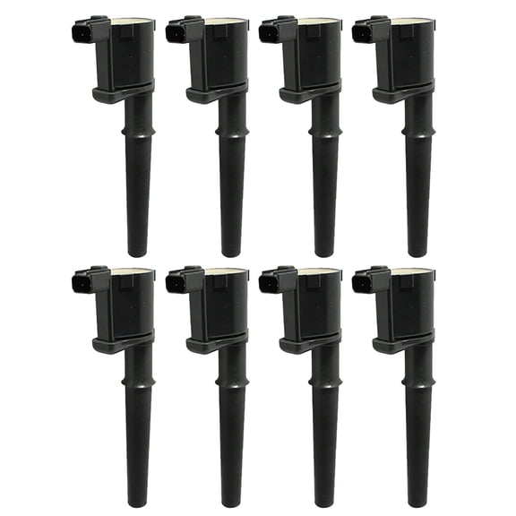 Set of 8 Ignition Coils Compatible with Various Ford Mustang Lincoln V8 Replacement for UF191 DG512 C1141 Fits select: 1999-2004 FORD MUSTANG GT, 2004 LINCOLN NAVIGATOR LIMOUSINE