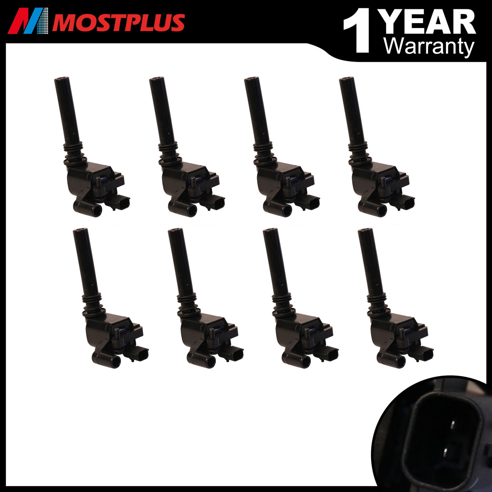 Set(8) Ignition Coils For Dodge Ram 1500 2500 3500 Truck Durango