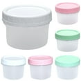 thumbnail image 1 of Set of 9 120/160ml/200ml BPA-Free Small Plastic Container, Food Storage Containers with Lids, Food Containers for Snack Lunch Salad Dressing, Freezer/Microwave/Dishwasher Safe, Overnight Oats Jars, 1 of 9