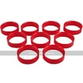 thumbnail image 1 of Set 9 Bar Billiards hole lining rings - red, 1 of 1