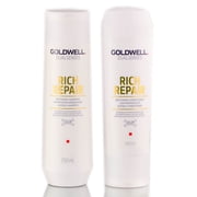 Set A , Goldwell Kit -Dualsenses Rich Repair Restoring Shampoo & Conditioner Hair Kit