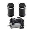 thumbnail image 1 of Set Air Compressor-Rear Air Suspension Spring Bag For 2010 2011 Mercedes-Benz ML450, 1 of 6