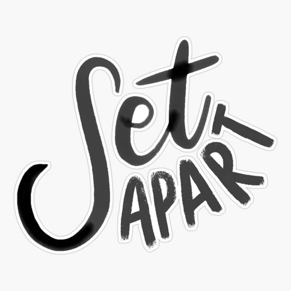 Set Apart Sticker