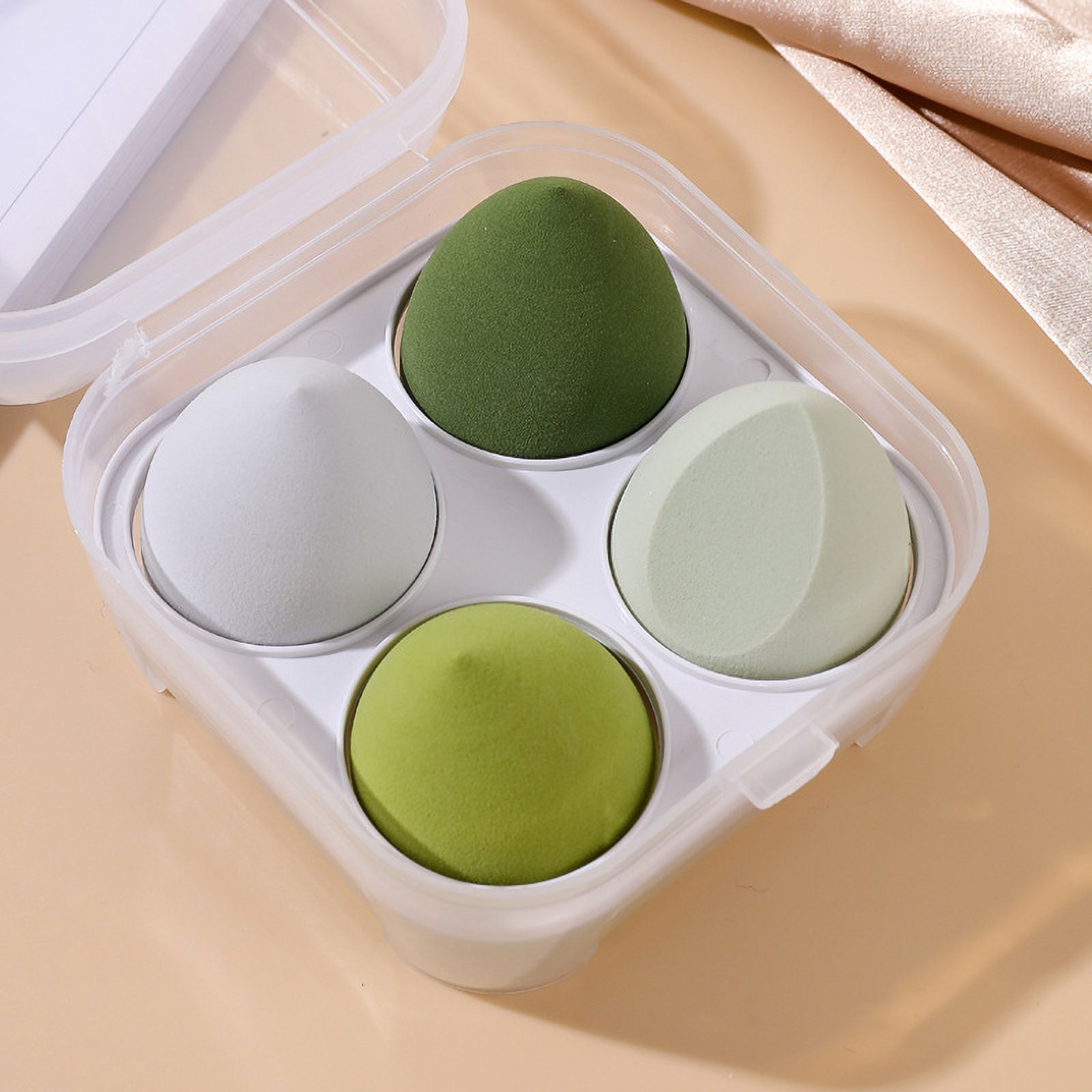 Set Beauty Egg Powder Puff Air Cushion Boxed Super Soft No Powder Egg Egg Studio Sponge Egg