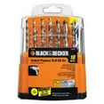 thumbnail image 1 of Set Bit Drl 18Pc 1/16-1/2In BLACK & DECKER Hss Drill Bit Set 71-931 028877452845, 1 of 2