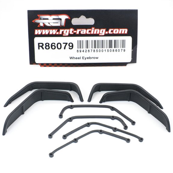 Set-Body Mudguard for RC Cars, Straight Car Parts, R86079 Protective Board for 1/10 Model, Climbing Cars, Accessories
