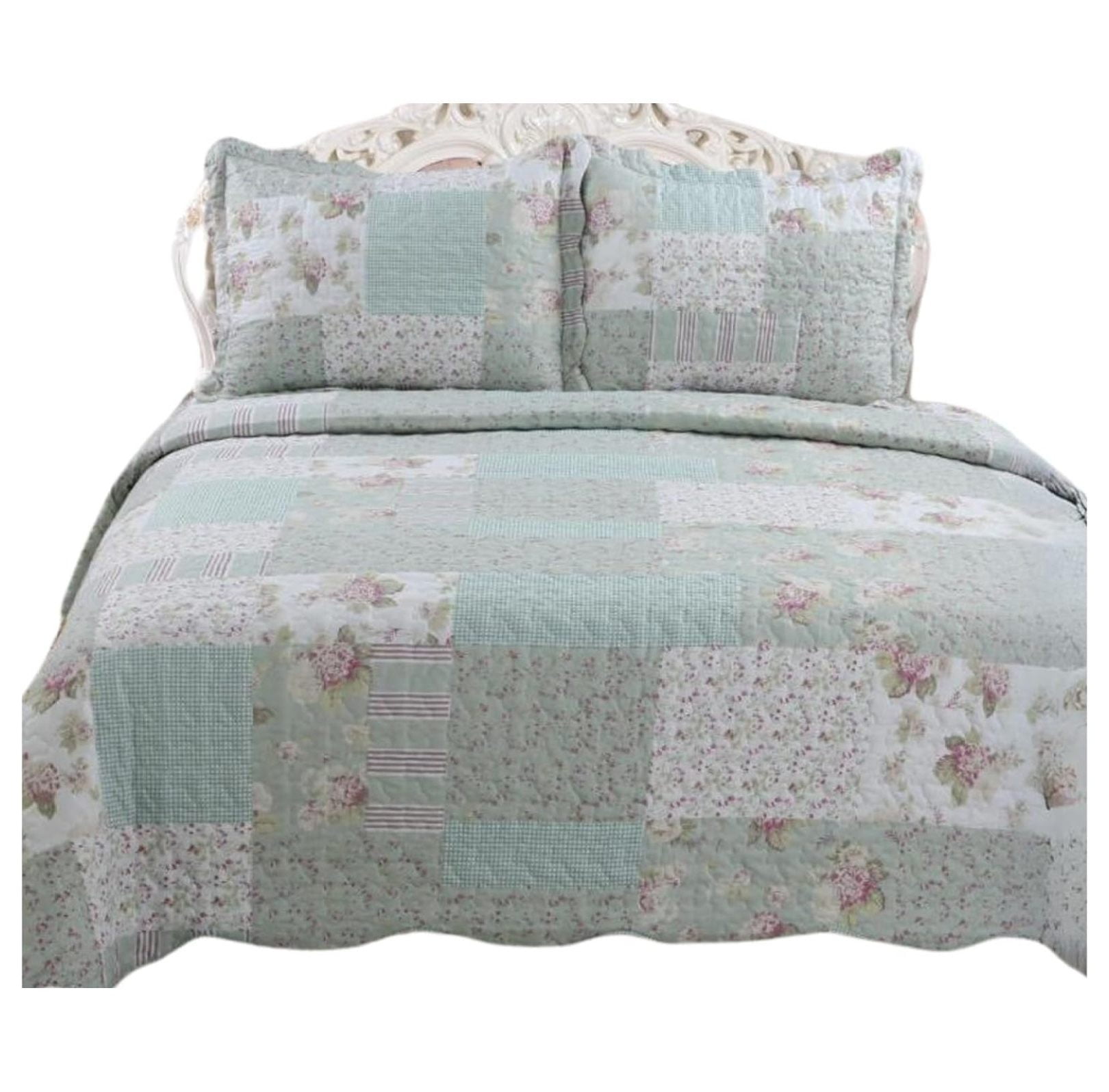 Set, Cotton Rich, Prewashed, Preshrunk; as Bedspread, Bedcover