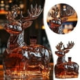 thumbnail image 1 of Set Deer Bottle 2025 Funny Unique Animal Glass Set for Men Dad Husband Home Bar Decoration for Lovers, 1 of 5