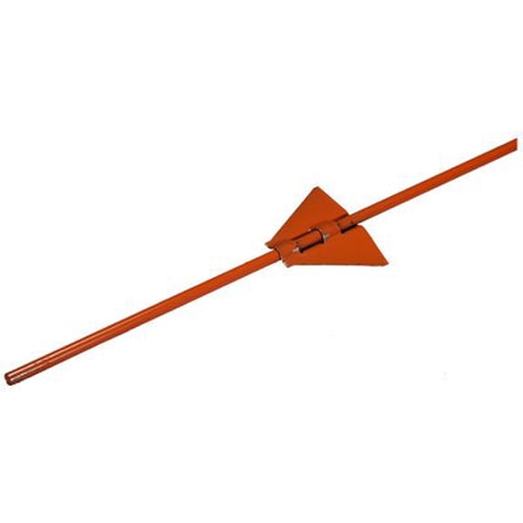 Set-EZE Electric Fence Post, Steel, .312 x 48-In.