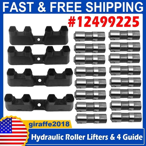 Set Fit Brian Tooley Racing GM LS7 Lifters LS/LQ 4.8/5.3/5.7/6.0/6.2 LS6 LQ4 LQ9