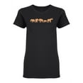 thumbnail image 1 of Set From African Elephants  Shaped Tee Women's -Image by Shutterstock, 1 of 2