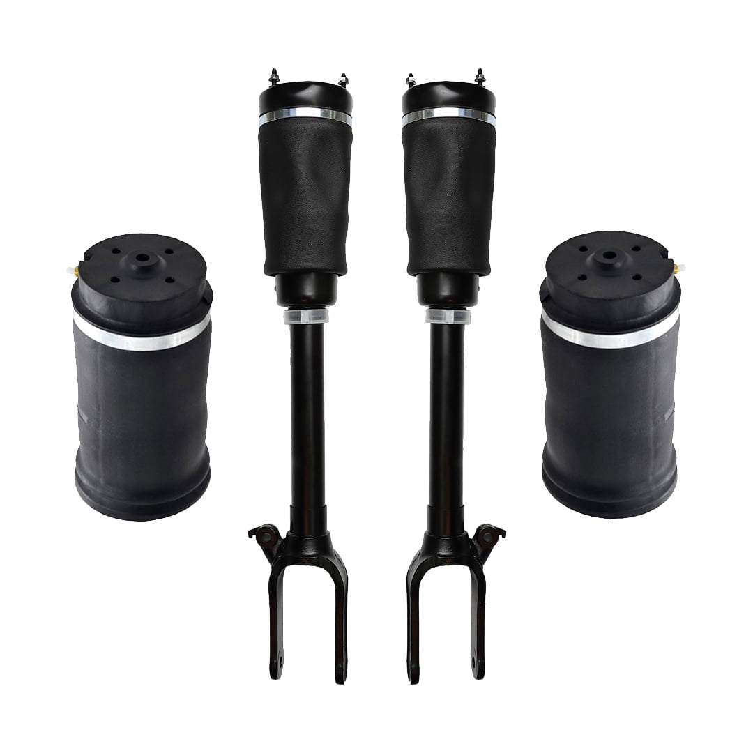 Set 4 Front Air Suspension Spring Strut-Rear Air Suspension Spring Bag ...