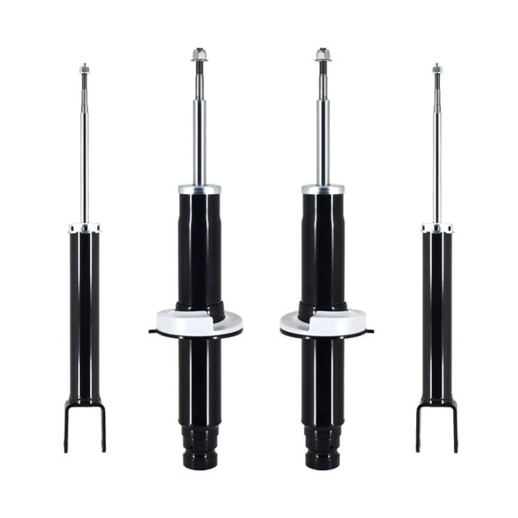 Set Front Bare Strut-Rear Shock For 2008-2012 Cadillac CTS AWD Monotube Perform.