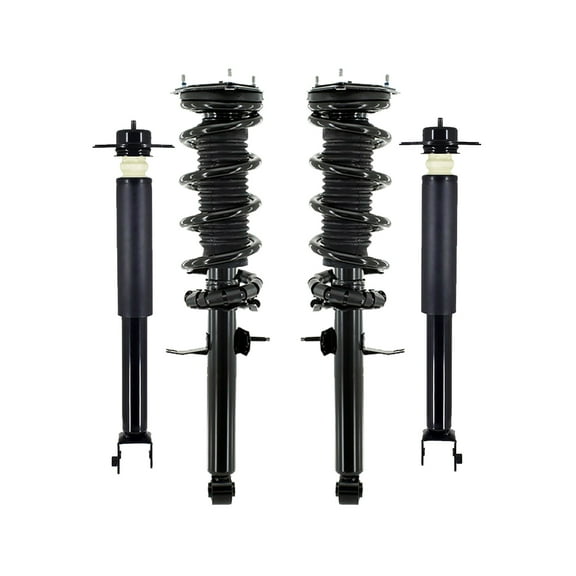 Set Front Quick Complete Strut-Coil Spring-Rear Complete Shock Kit To 2008-2013 Infiniti G37