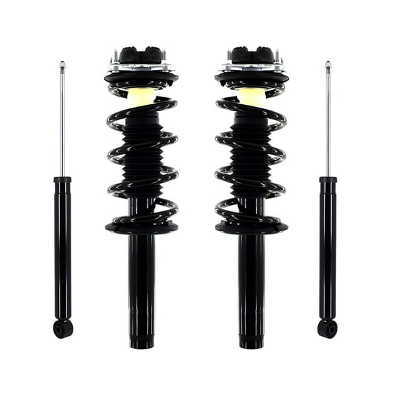 Set Front Quick Complete Strut-Coil Spring-Rear Shock Absorber For 2012-2018 Audi A7 Quattro