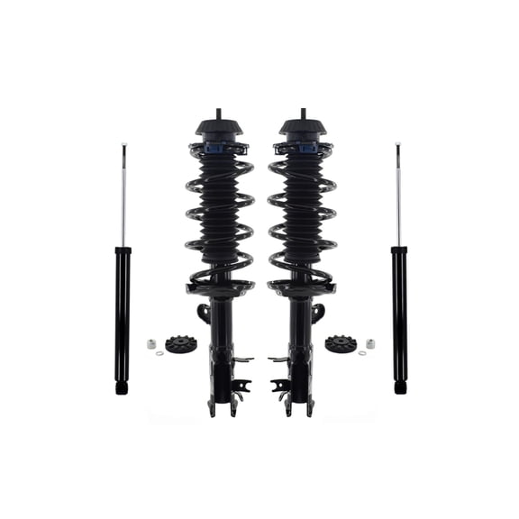 Set Front Quick Complete Strut-Coil Spring-Rear Shock Absorber For 2016-2022 Honda HR-V FWD