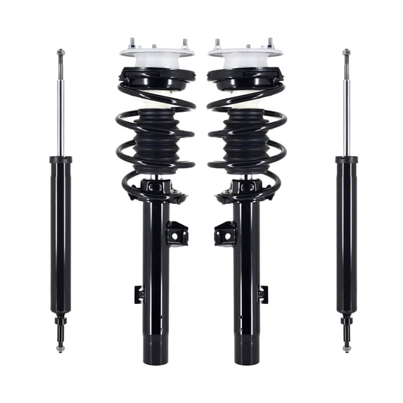 Set Front Quick Complete Strut-Coil Spring-Rear Shock For 2007-2013 BMW 335I RWD