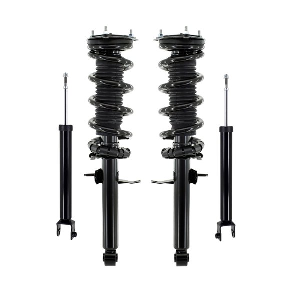 Set Front Quick Complete Strut-Coil Spring-Rear Shock For 2008-2013 Infiniti G37 Coupe RWD