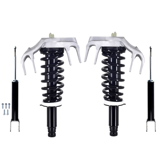 Set Front Quick Complete Strut-Coil Spring-Rear Shock For 2008-2014 Cadillac CTS