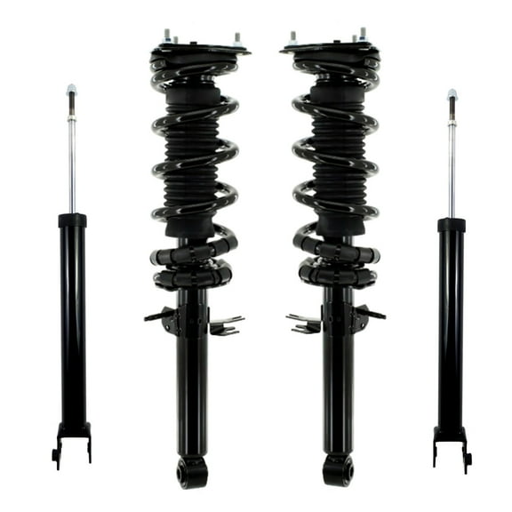 Set Front Quick Complete Strut-Coil Spring-Rear Shock For 2009-2020 Nissan 370Z