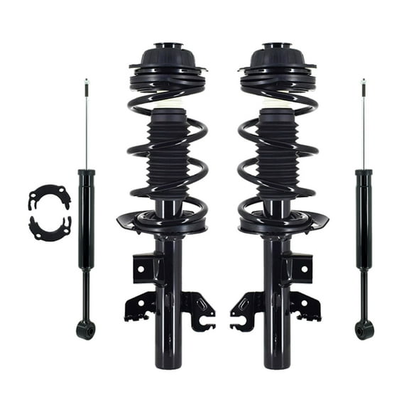Set Front Quick Complete Strut-Coil Spring-Rear Shock For 2015-2017 Chrysler 200 AWD