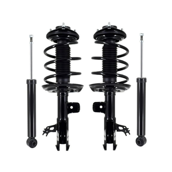 Set Front Quick Complete Strut-Coil Spring-Rear Shock For 2018-2023 Toyota Camry