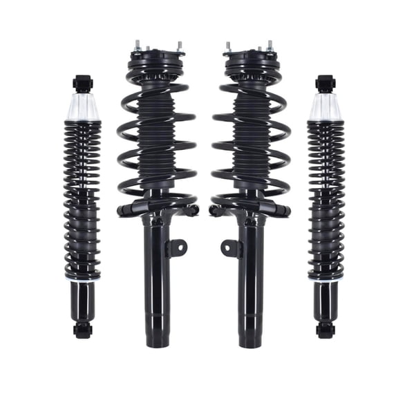 Set Front Quick Complete Strut-Coil Spring-Rear Shock Kit For 2010-2013 Ford Transit Connect