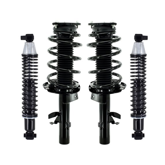 Set Front Quick Complete Strut-Coil Spring-Rear Shock Kit For 2014-2018 Ford Transit Connect