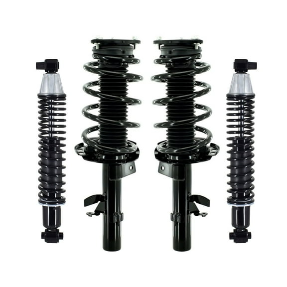 Set Front Quick Complete Strut-Coil Spring-Rear Shock Kit For 2014-2018 Ford Transit Connect