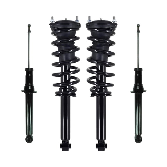 Set Front Quick Complete Strut-Coil Spring-Rear Strut For 1995-2000 Lexus LS400