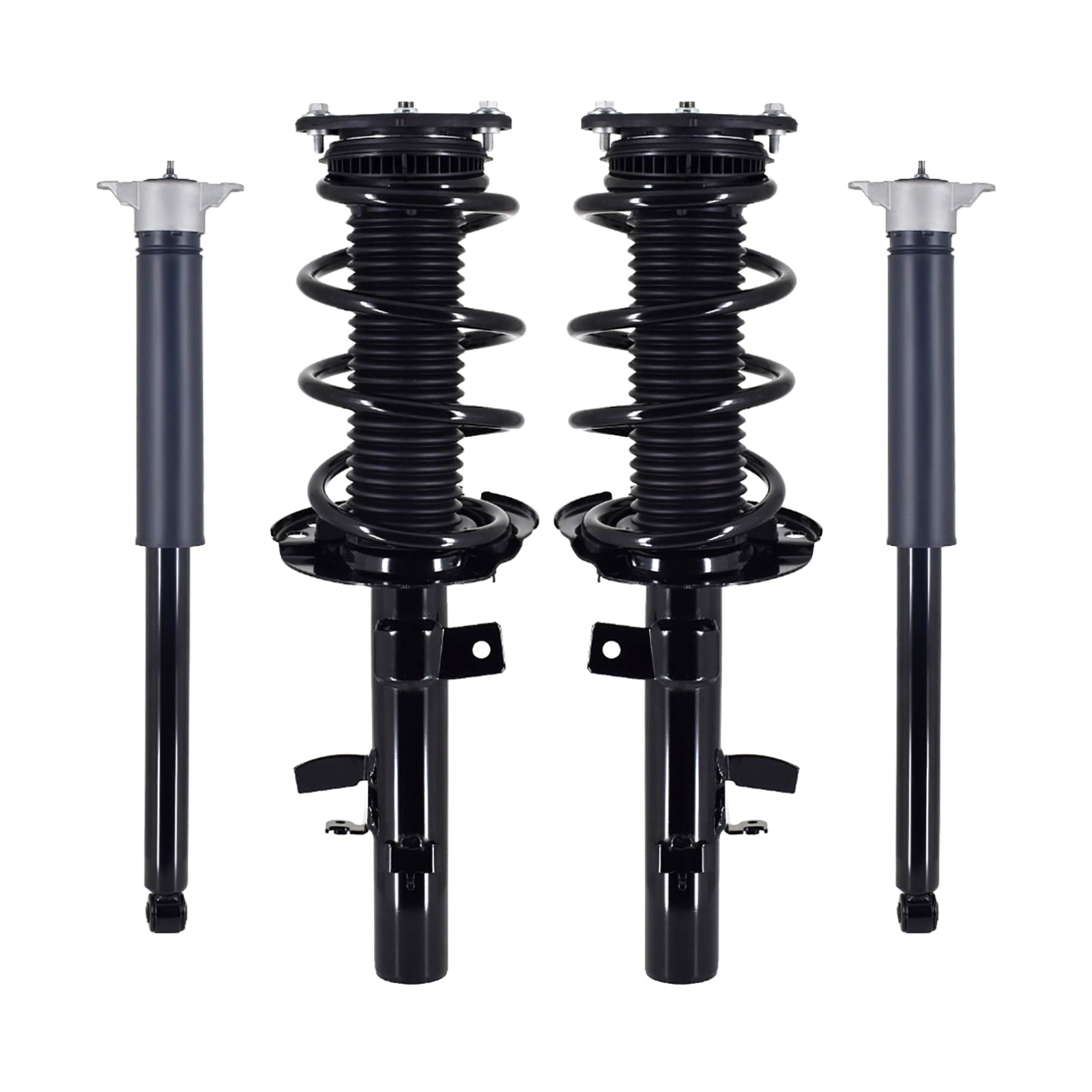 Set Front Quick Complete Strut-Rear Complete Shock Kit For 2014-2019 Ford Escape