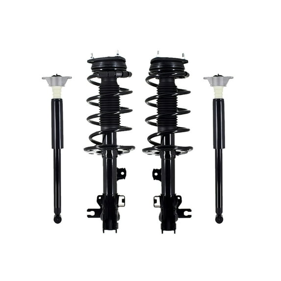 Set Front Quick Complete Strut-Rear Complete Shock Kit For 2017 2018 Mazda CX-5
