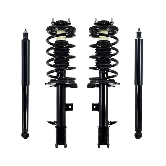 Set Front Quick Complete Strut-Rear Shock For 2001 - 2004, 2006 Mazda Tribute V6